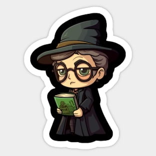 Professor McGonagall chibi Sticker